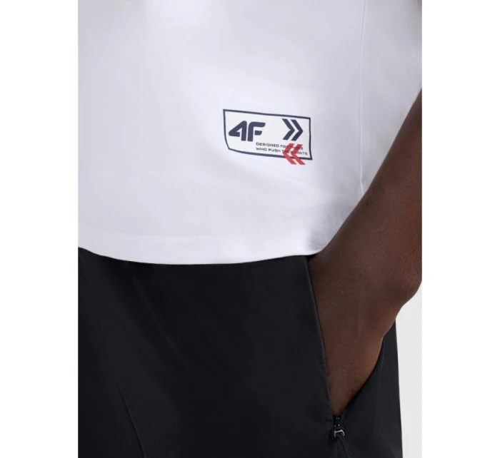 Pánské tričko oversize s potiskem model 21816911 - 4F Pánské tričko oversize s potiskem model 21816911 - 4F