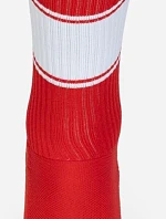 Mr. Socks L 05009 Sportovní ponožky "Ballersocks Classic" 88.5009 red/white