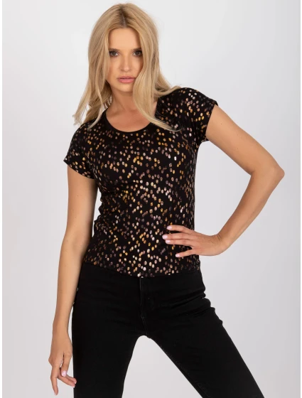 Tričko BR TS model 17374948 černá a zlatá - FPrice