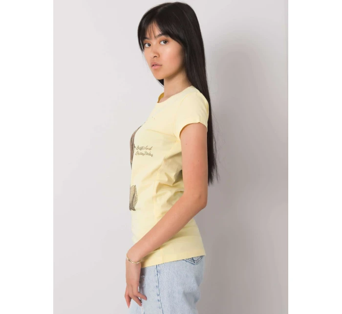 Tričko EM TS ES 21 531.14 světle žlutá