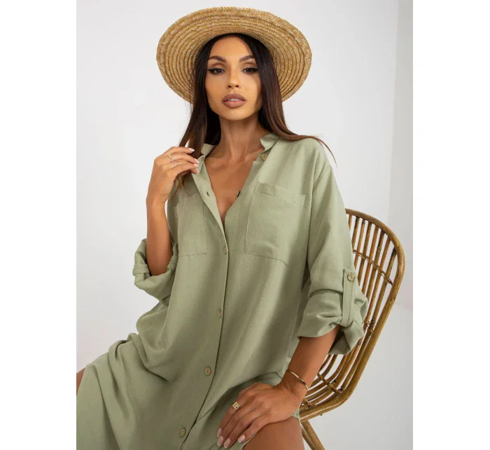 Sukienka TW SK BE model 18622321 pistacjowy - FPrice