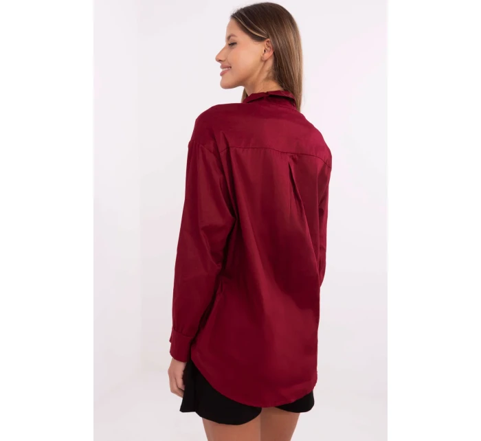 Košile s dlouhým rukávem  model 204398 Italy Moda