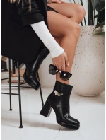 Dámské zateplené boty černé FashionStreet ZY1253