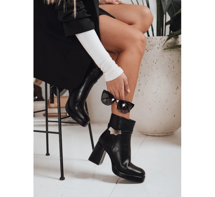 Dámské zateplené boty černé FashionStreet ZY1253