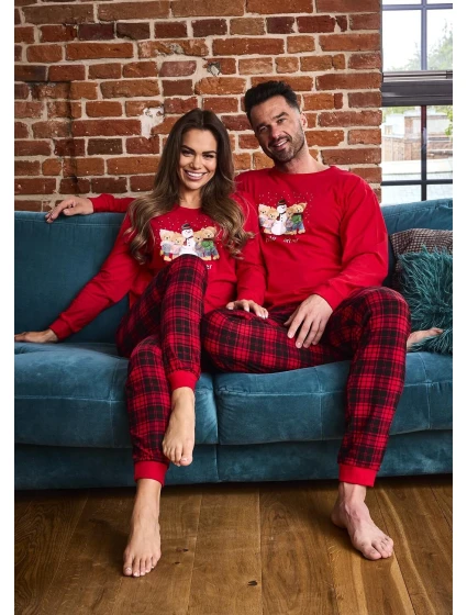 pyžamo model 21413612 Zimní dlouhé/r Vánoce S2XL - Cornette