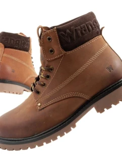 Wrangler Arch pánské boty sobolí boty elegantní přírodní kůže hnědá