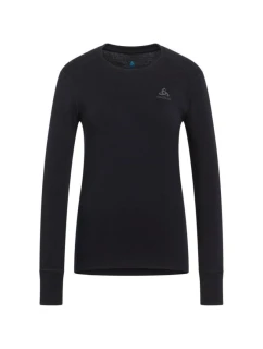 Odlo BL TOP crew neck l/s MERINO 260 dámské tričko M Black