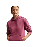Dámská mikina Nike Studio Fleece Medium Weight, růžová, IM8100 654