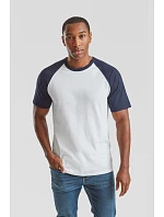Baseball T tričko white/black model 22532786 - Fruit of the Loom Baseball T tričko white/black model 22532786 - Fruit of the Loom