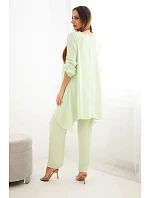 Komplet halenka + kalhoty s přívěskem model 22159087 - K-Fashion Komplet halenka + kalhoty s přívěskem model 22159087 - K-Fashion