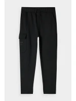Chlapecké Dresové Kalhoty Joggery 4FJWAW24TTROM760-20S Černé