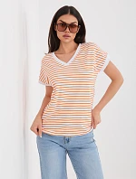 Tričko RV TS A1124.90 oranžové