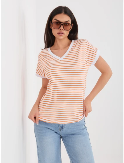 T shirt RV TS model 22022426 pomarańczowy - FPrice