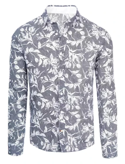 Pánská tmavě modrá košile model 21966520 - Dstreet