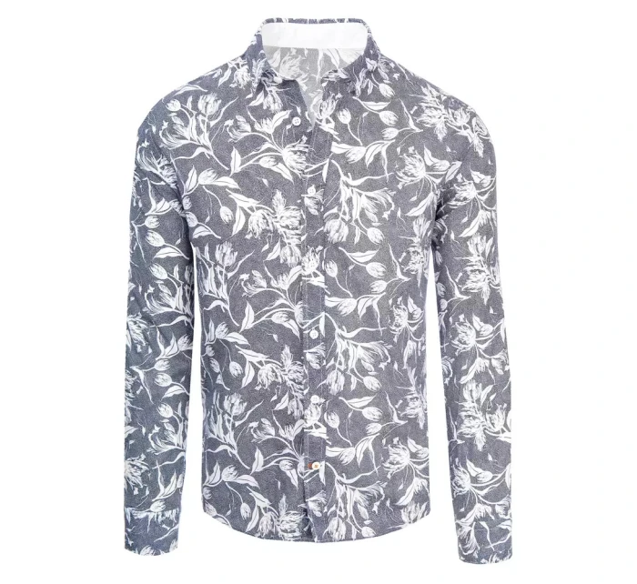 Pánská tmavě modrá košile model 21966520 - Dstreet