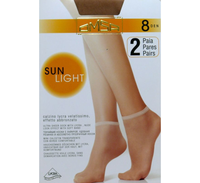 Dámské ponožky Omsa| Sun Light 8 den A`2