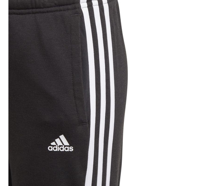 Dívčí kalhoty 3 Stripes French Terry Jr GN4054 - Adidas