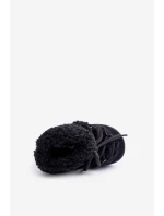 Teplé Botky Dětské Černé model 21640654 - Boto Teplé Botky Dětské Černé model 21640654 - Boto