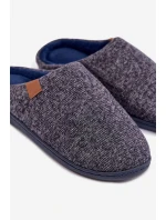 Pánské pantofle tmavě modré model 21793947 - Boto Pánské pantofle tmavě modré model 21793947 - Boto