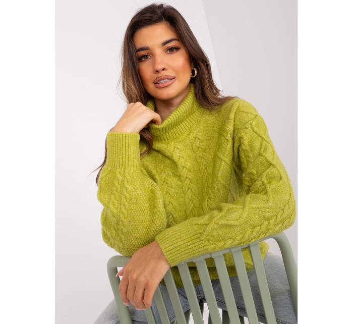 Sweter AT SW 2355 2.30X jasny zielony