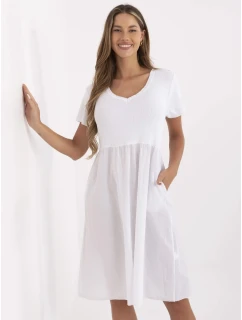 Šaty DHJ SK 25370.85 bílé