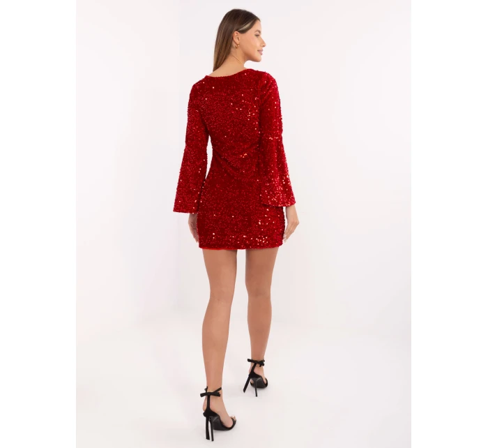 Sukienka IT SK model 21488849 czerwony - FPrice Sukienka IT SK model 21488849 czerwony - FPrice