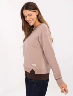 Bluzka RV BZ model 21406720 ciemny bezowy - FPrice