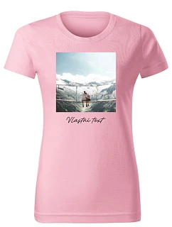 Personalizované dámské tričko s fotografií
