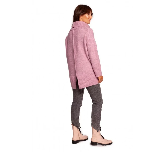 Mikina s rolákem a pulovrem BK086  - BeWear