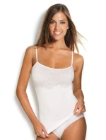 Dámská košilka se špagetovými ramínky Daily Bílá - Intimidea Dámská košilka se špagetovými ramínky Daily Bílá - Intimidea