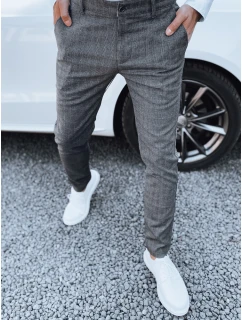 Pánské tmavě šedé kalhoty FashionStreet UX4390