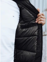 Pánská zimní bunda s odepínací kapucí černá model 21980206 - Dstreet Pánská zimní bunda s odepínací kapucí černá model 21980206 - Dstreet