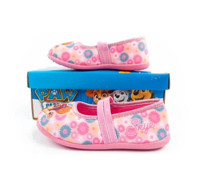 Leomil Psi Patrol dětské boty baleríny pantofle růžové Leomil Psi Patrol dětské boty baleríny pantofle růžové