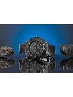 Pánské hodinky Giewont Chronograph Sapphire Black Titanium GW3970-B1