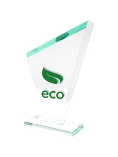 Gravírovaná skleněná trofej + malířská výplň