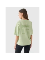 Dámské tričko oversize s potiskem model 21898134 - 4F