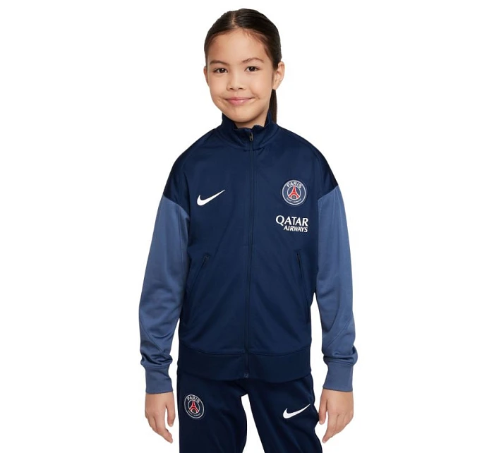 Dětská tepláková souprava PSG Strike navy blue model 22054485 - NIKE Dětská tepláková souprava PSG Strike navy blue model 22054485 - NIKE