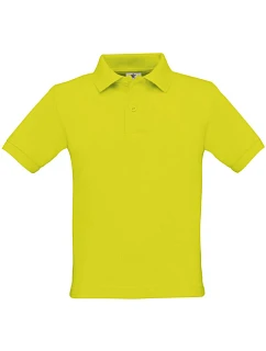 B&C /kids Dětské piqué polo lime model 22484940