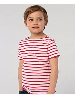 SOL'S Miles Kids Dětské pruhované tričko 25.1400 white/red SOL'S Miles Kids Dětské pruhované tričko 25.1400 white/red