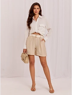 Szorty IT SN model 22251248 beżowy - FPrice