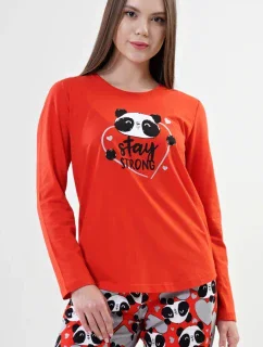 Dámské pyžamo dlouhé model 18316498 - Vienetta Secret