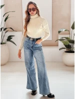 Dámský svetr TRIXA ecru FashionStreet MY1213