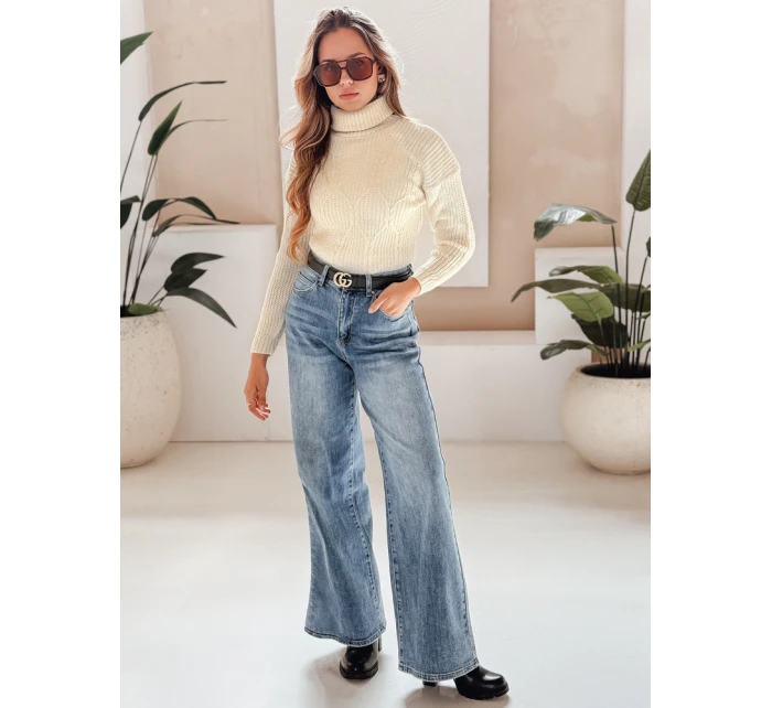 Dámský svetr TRIXA ecru FashionStreet MY1213