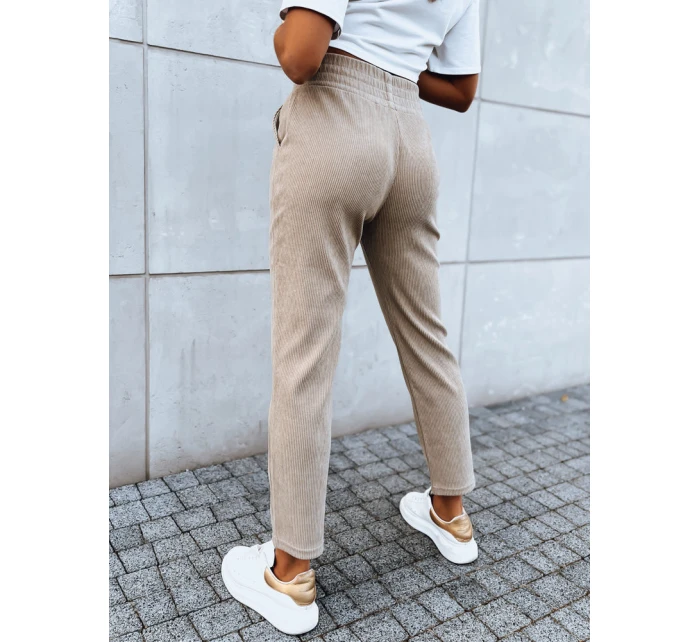 Dámské tepláky béžové Dstreet model 21970893 - FashionStreet