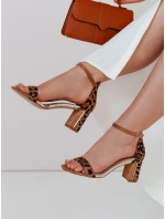 Dámské sandály SOFHEELS s leopardím vzorem FashionStreet ZY0791 Dámské sandály SOFHEELS s leopardím vzorem FashionStreet ZY0791