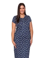 Dámská těhotenská košile 4119 blue plus - Doctornap