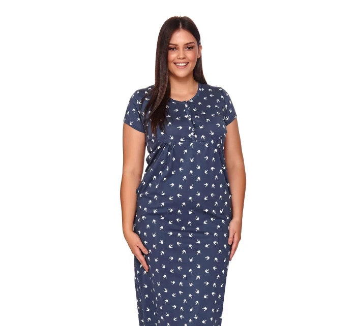 Dámská těhotenská košile 4119 blue plus - Doctornap