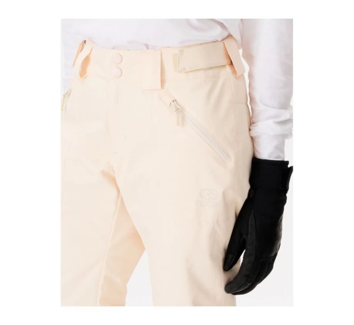 Lyžařské kalhoty RIP CURL Rider s vysokým pasem bílé Lyžařské kalhoty RIP CURL Rider s vysokým pasem bílé