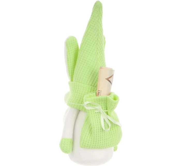 Zelená šelma 20 cm s dárkovou taškou jarní dekorace dětské