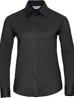 Russell Athletic 932F Halenka Oxford s dlouhým rukávem 11.932F black